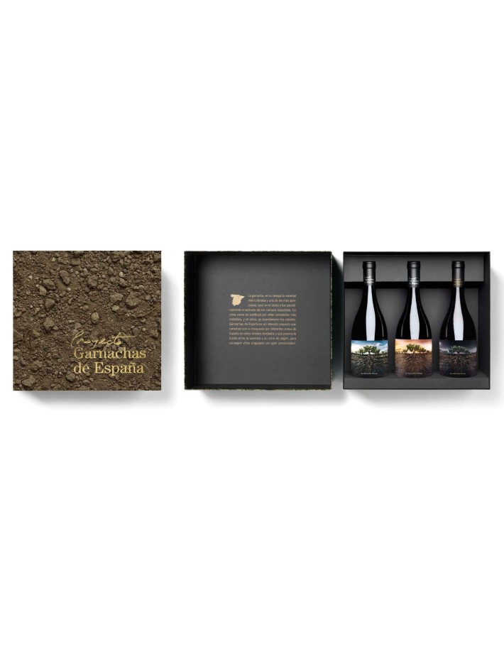 Estuche Garnachas de España 3 botellas