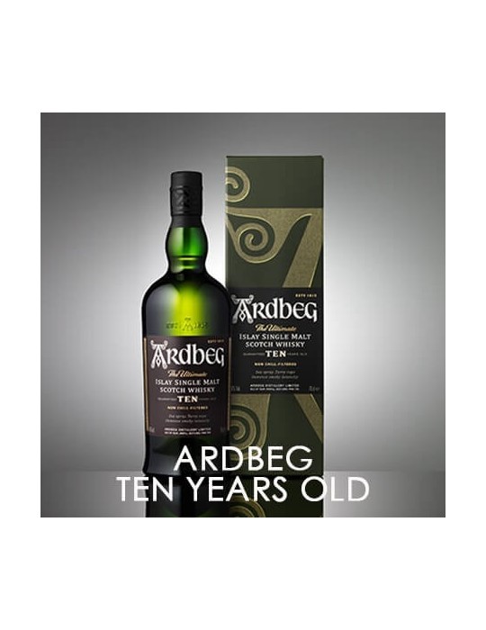 Whisky Ardbeg 10 años-TendaVins