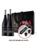Estuche Ramón Bilbao edición Limitada, 2 botellas mas bomba de vacio