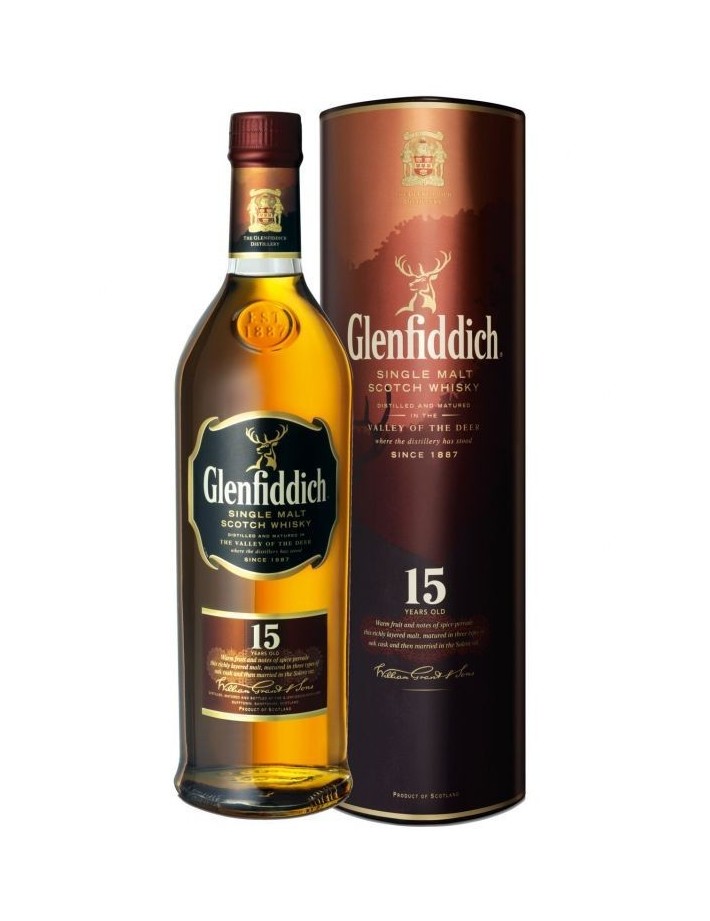 Whiski Glenfiddich 15 Años 0.7L. 43º 
