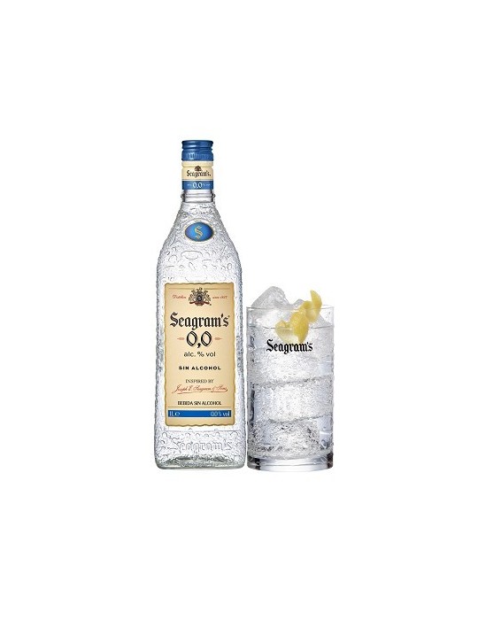 Gin Seagram's 1 Litro, 0,0º
