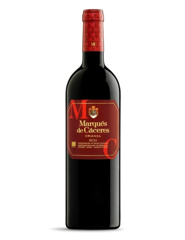 Vino Rioja Marques de Caceres crianza 2018, 0.75L.