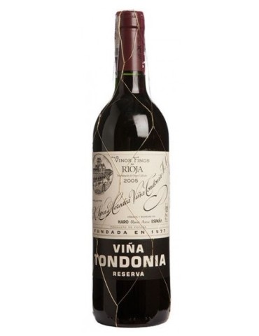 Vino Rioja Viña Tondonia Reserva 2010