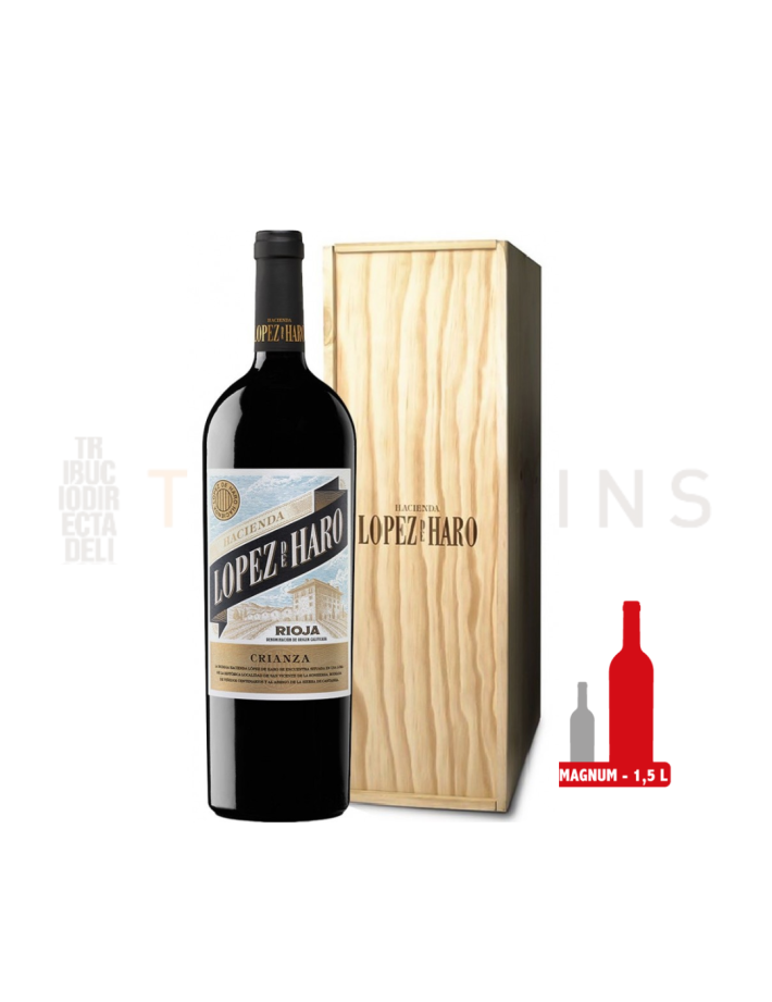 Mágnum Hacienda López de Haro reserva 2016. 