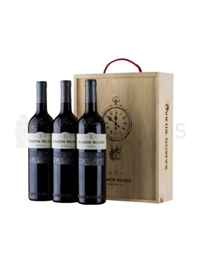 Pack 3 botellas Ramón Bilbao Reserva 2015