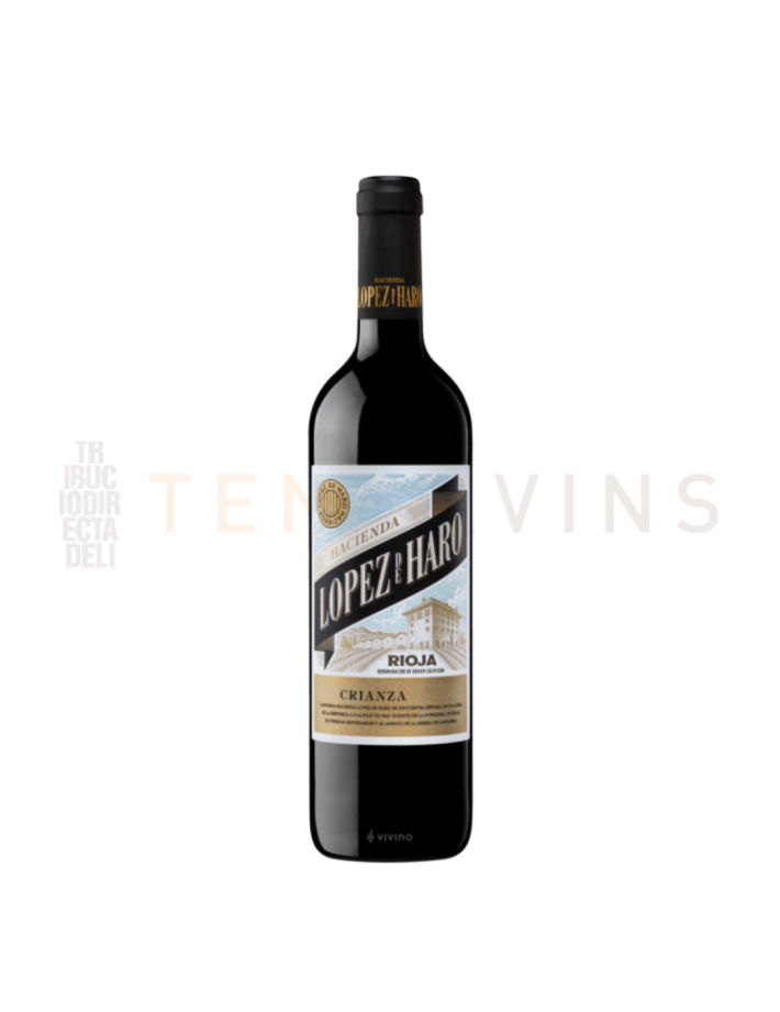 Hacienda López de Haro crianza 37,5CL.