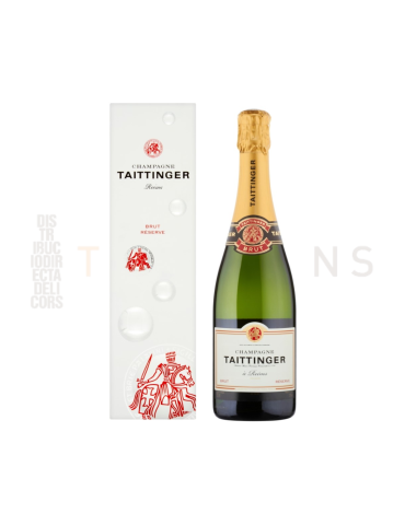 Champagne Taittinger Brut Reserve Estuche