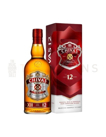 Whisky Chivas Regal 12A.