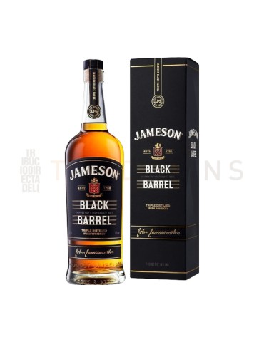 Whiskey Jameson Black barrel