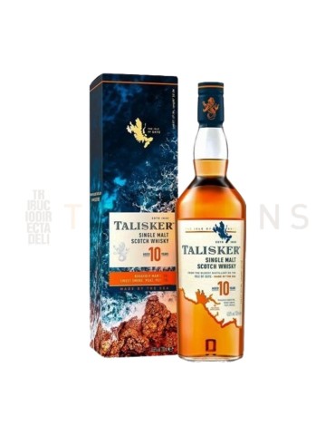 Whisky Talisker 10 años