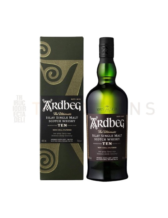 Whisky Ardbeg 10 años