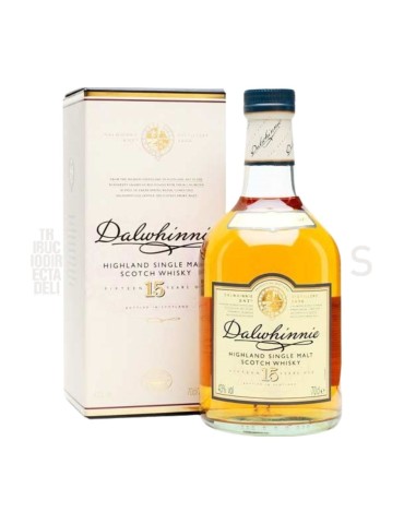 Whisky Dalwhinnie 15 Años