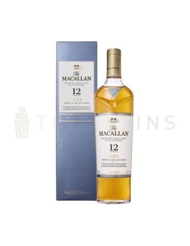 Whisky The Macallan 12 años Triple Cask