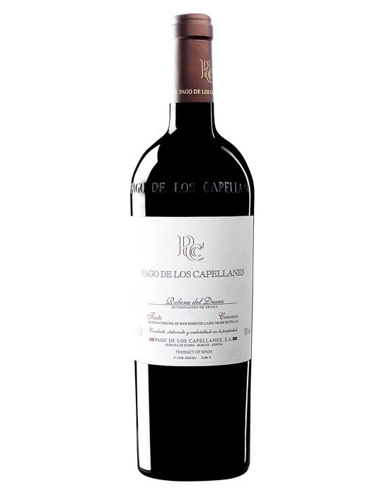 Vino ribera del Duero  Pago de Caspellanes Cza. 2016, 0.75L. 14,50º 