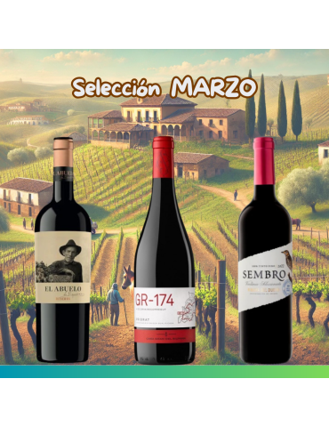 Selección Marzo 2025 - 3 botellas