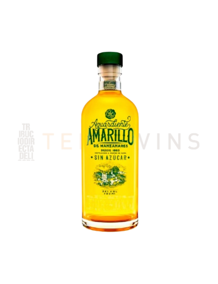 Aguardiente Amarillo de Manzanares Sin Azúcar
