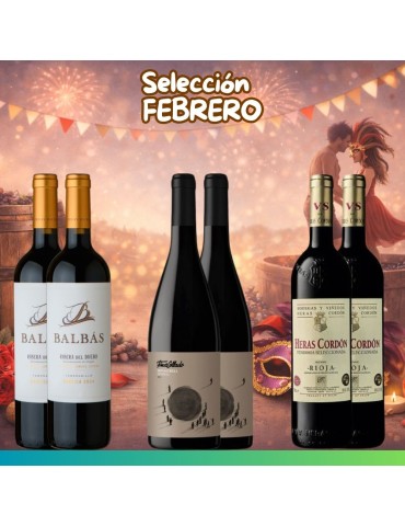 Selección Febrero 2026 - 6 botellas