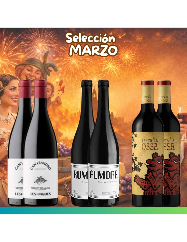 Selección Marzo 2026 - 6 botellas
