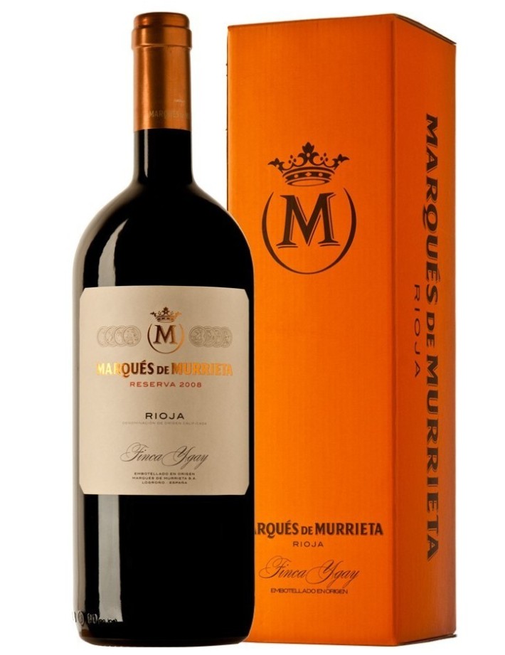 Vino Rioja Mques. de Murrieta Magnum reserva 2008, 1.5L.13.5º